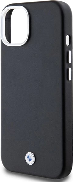 Mbështjellës BMW Signature Wrapped Metal MagSafe për iPhone 15/14/13, i zi
