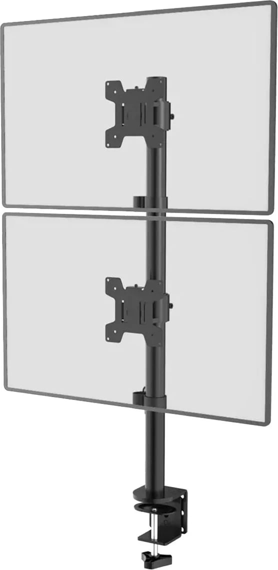 Mbajtës tavoline për monitorë Maclean MC-966, për 2 monitorë, 13-27 inç, i zi Mbajtës tavoline për monitorë Maclean MC-966, për 2 monitorë, 13-27 inç, i zi