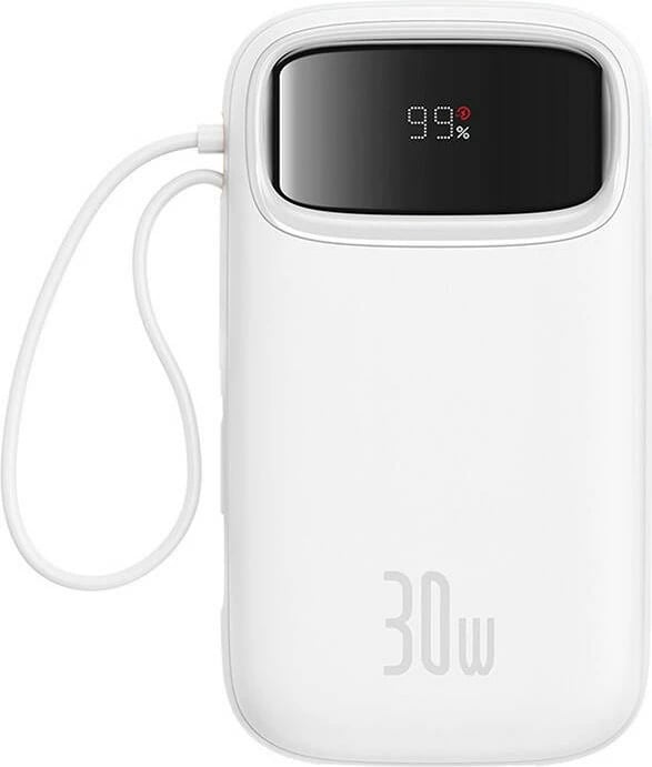 Power bank Baseus QPow2 20000 mAh, i bardhë