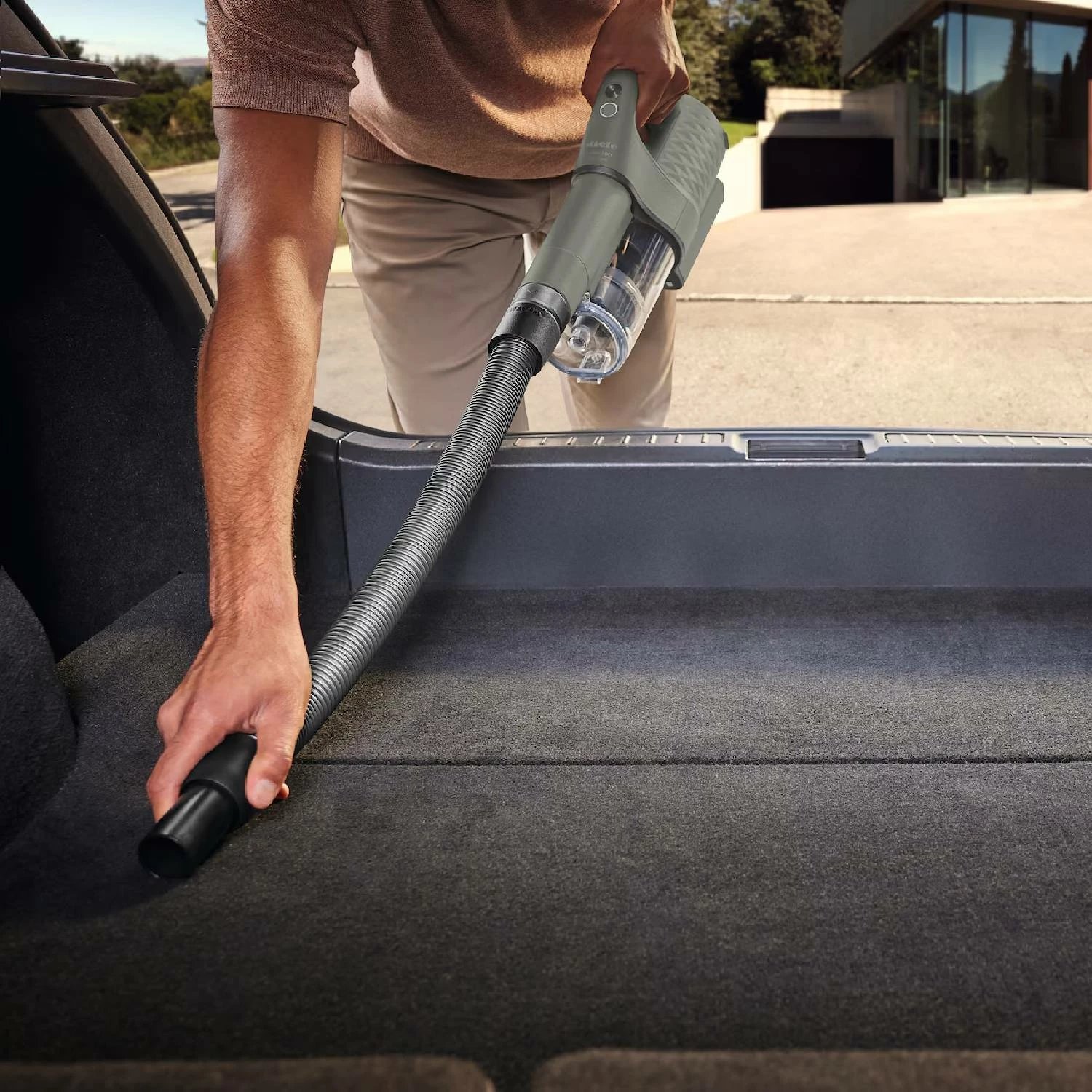 Fshesë vertikale pa kabllo, Miele Duoflex HX1 CarCare, 55 min, 0.3 L, 79 dB, 3.1 kg, gri casagrey