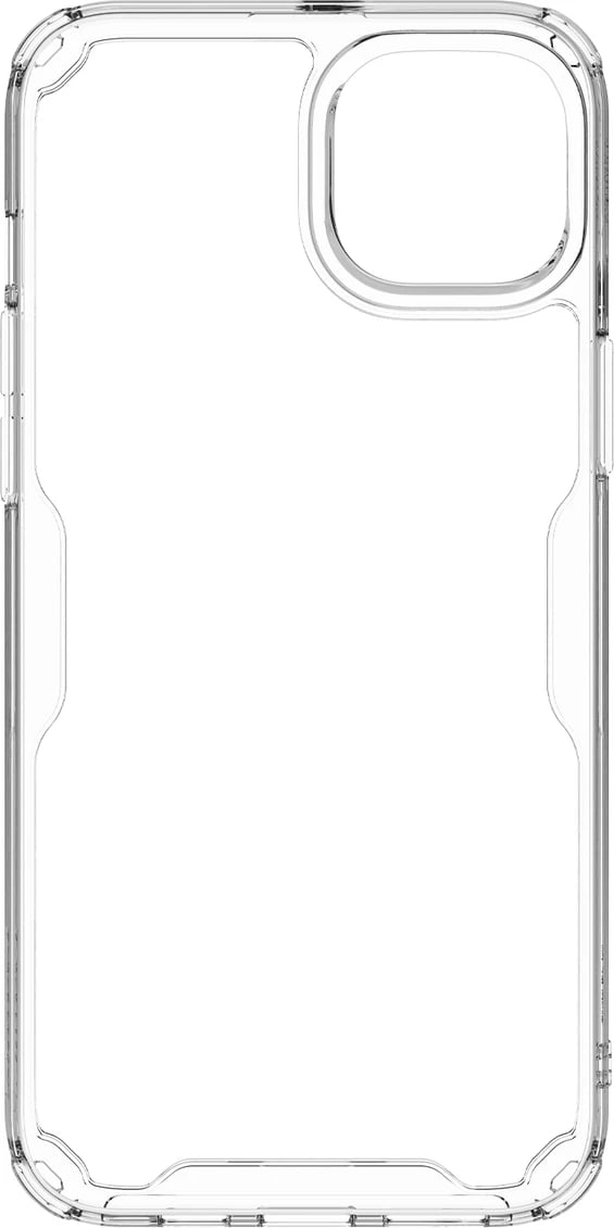 Mbështjellës Nillkin Nature Pro për iPhone 15 Pro Max, i bardhë, transparent