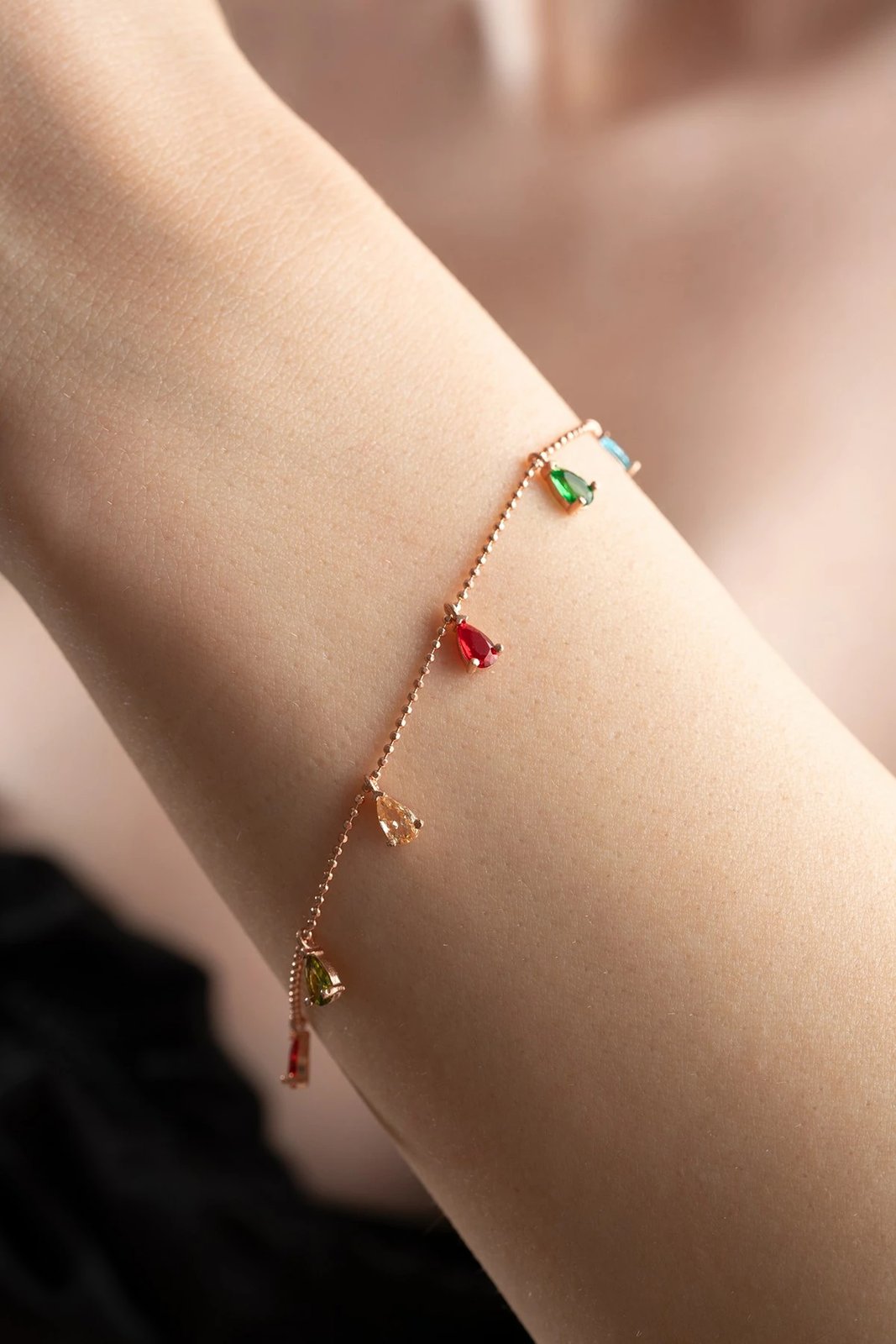 Byzylyk argjendi, ngjyrë rozë ari, Jumeon, NRZ1052