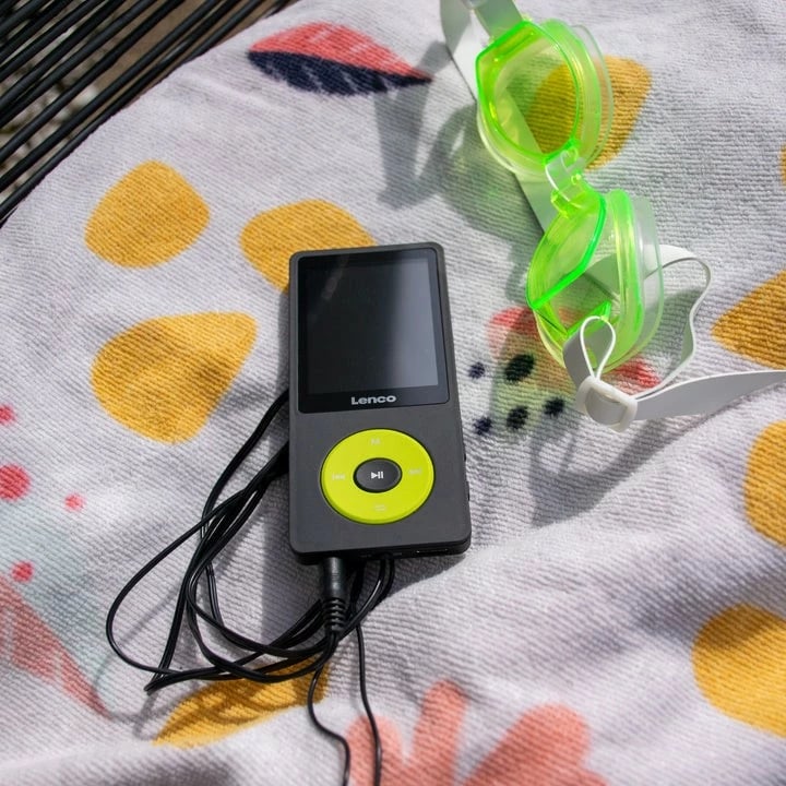MP4 player Lenco Xemio-860GR, 256GB, Bluetooth, microSD, zi/lime