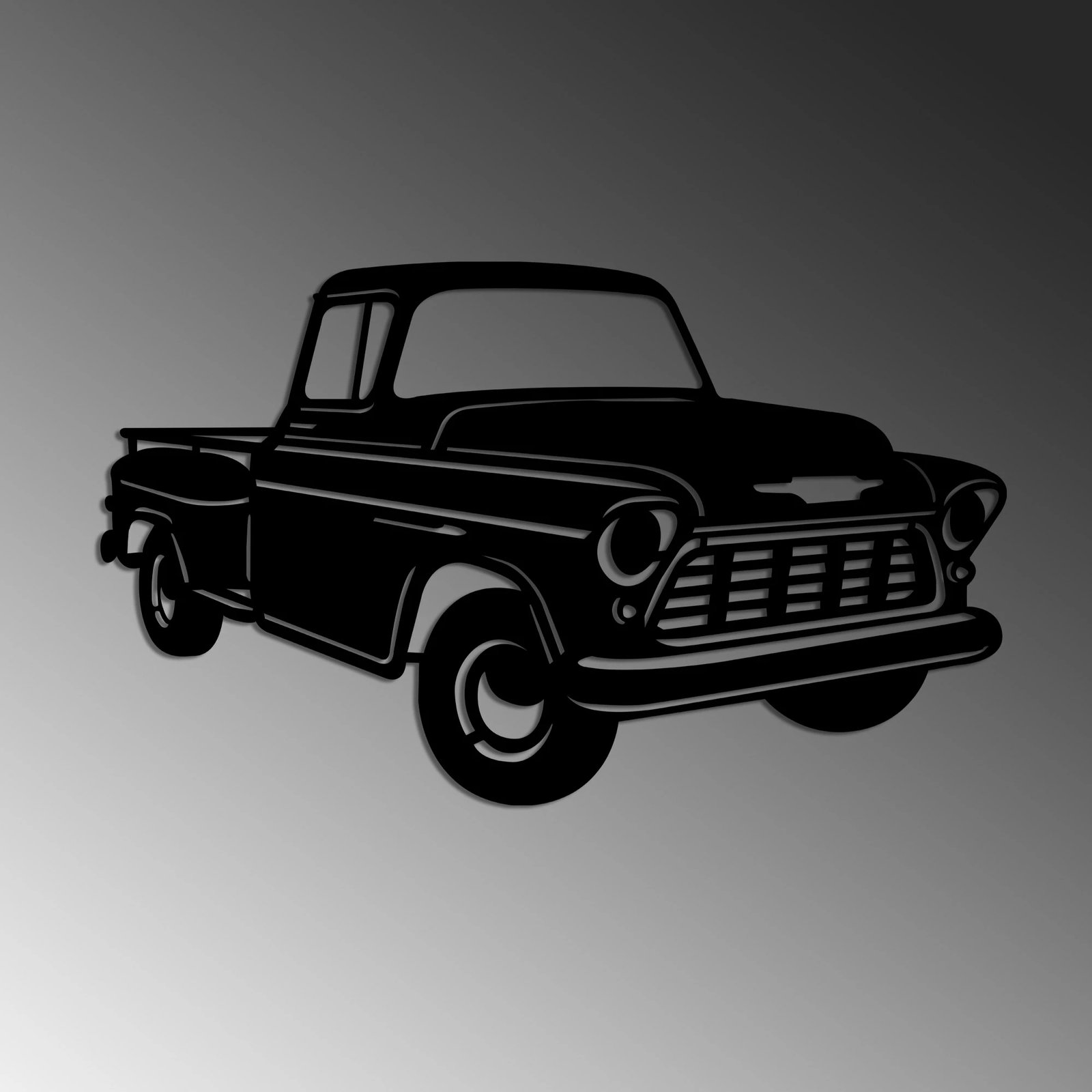 Aksesor dekorativ për mur, metal, Wallity, Chevy 3200 Pickup