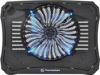 Cooling pad Thermaltake Massive V20, për laptop 10-17", me LED, e zezë