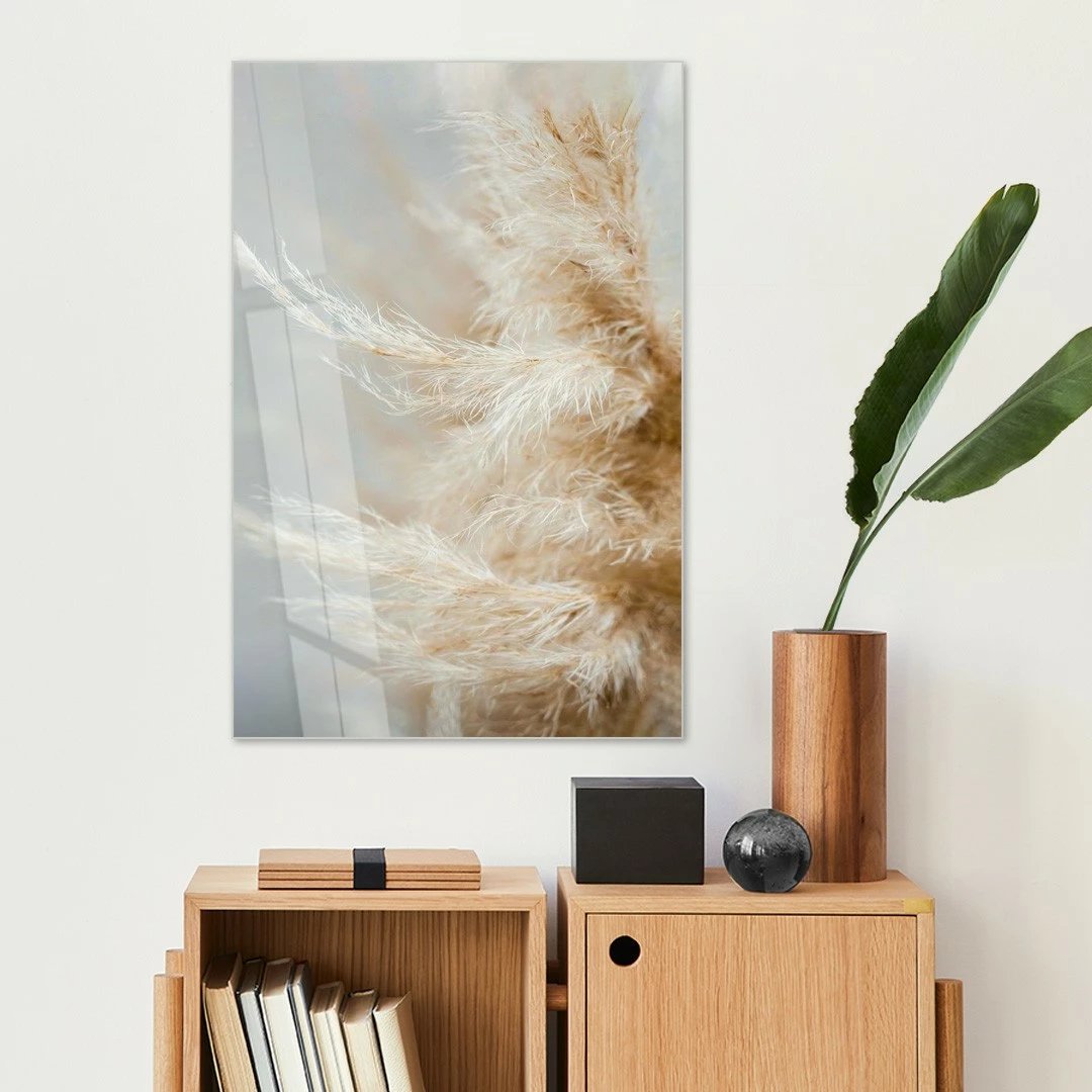 Pikturë dekorative prej xhami të temperuar, Wallity Huhu354, 30x40cm