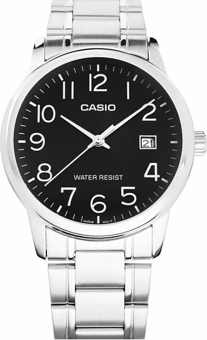 Orë dore për meshkuj Casio, argjend