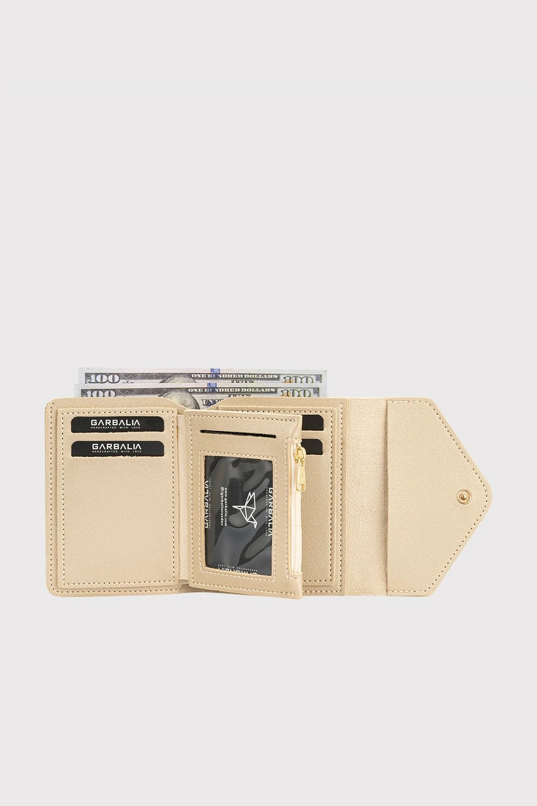 Portofol për gra Zoozie Bags, ngjyrë bezhë, Columbia