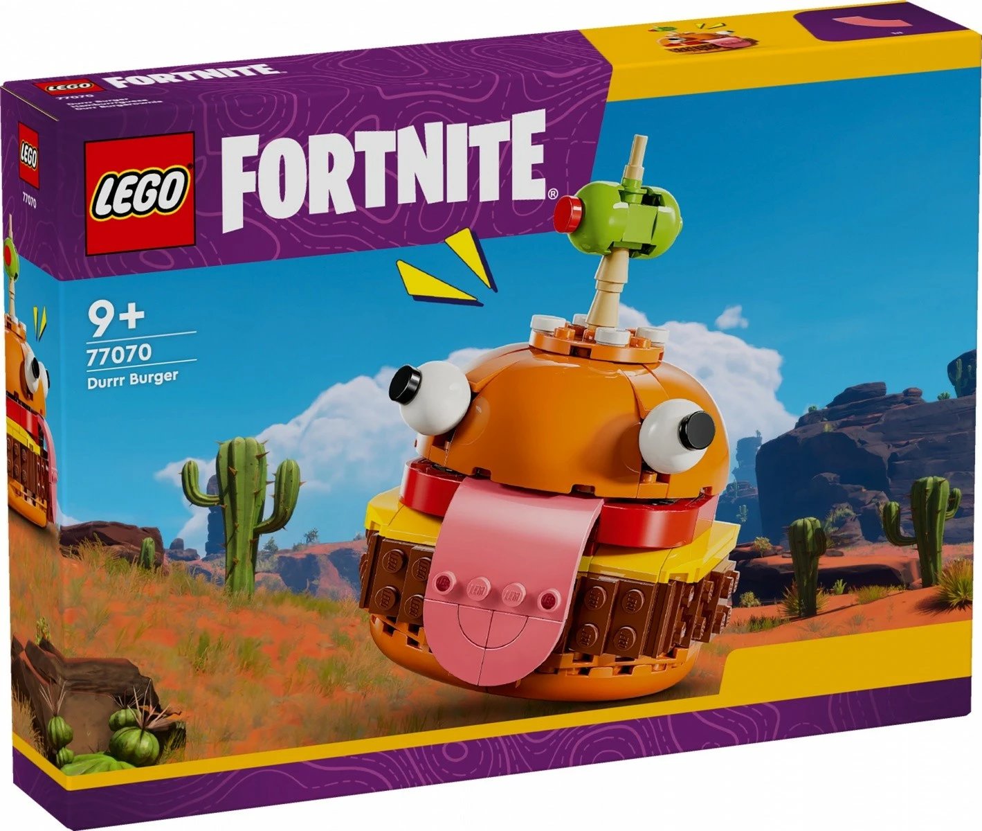 Set ndërtimi LEGO Fortnite 77070 Durr Burger Restaurant, 193 pjesë