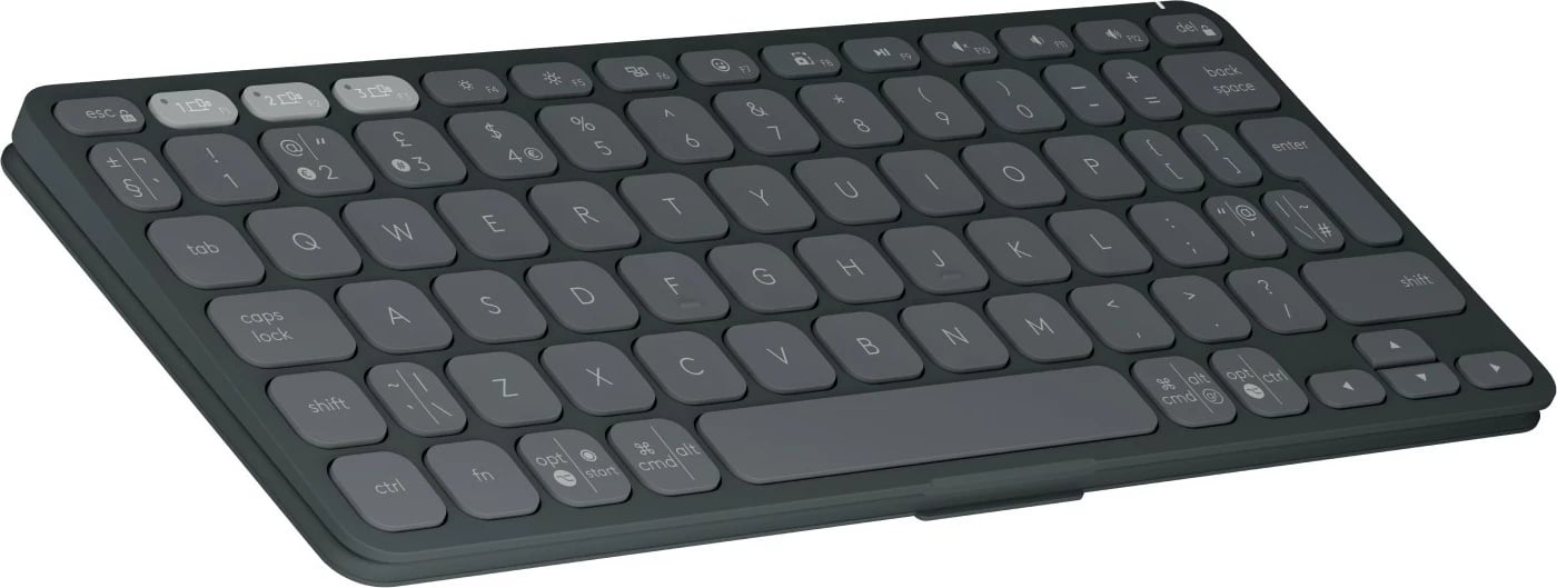 Tastierë mini Logitech Keys-To-Go 2, wireless, Bluetooth, QWERTY, graphite Tastierë mini Logitech Keys-To-Go 2, wireless, Bluetooth, QWERTY, graphite