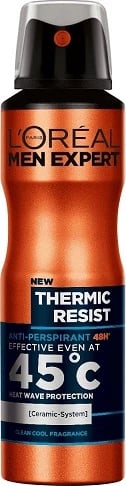 Deodorant spray për meshkuj L'Oreal Paris Men Expert Thermic Resist 150ml