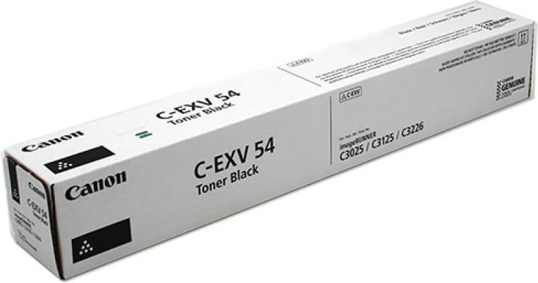 Toner, Canon, C-EXV 54, origjinal, rendiment 5,500–8,800 faqe, e zezë, 1 copë