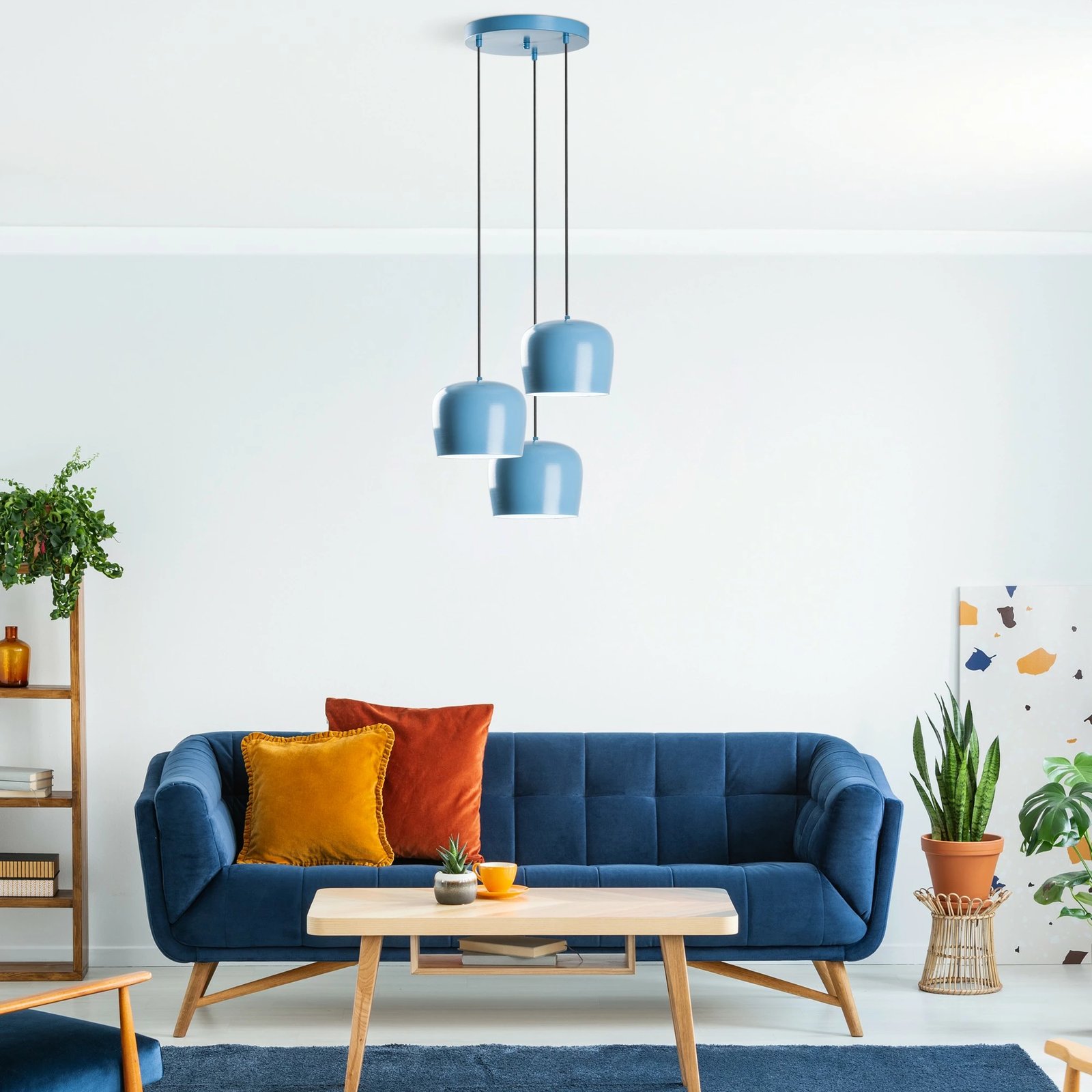 Llambë tavani Opviq, Yozgat - N - 1413, ngjyrë kaltër e çelët