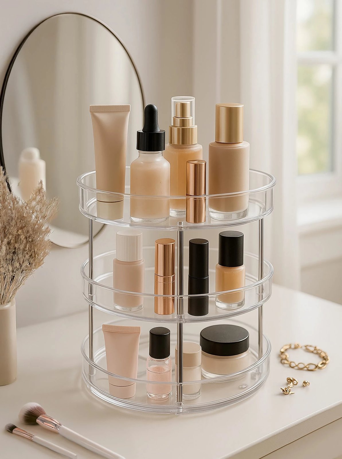 Organizues për make-up, transparent, CPLAS3