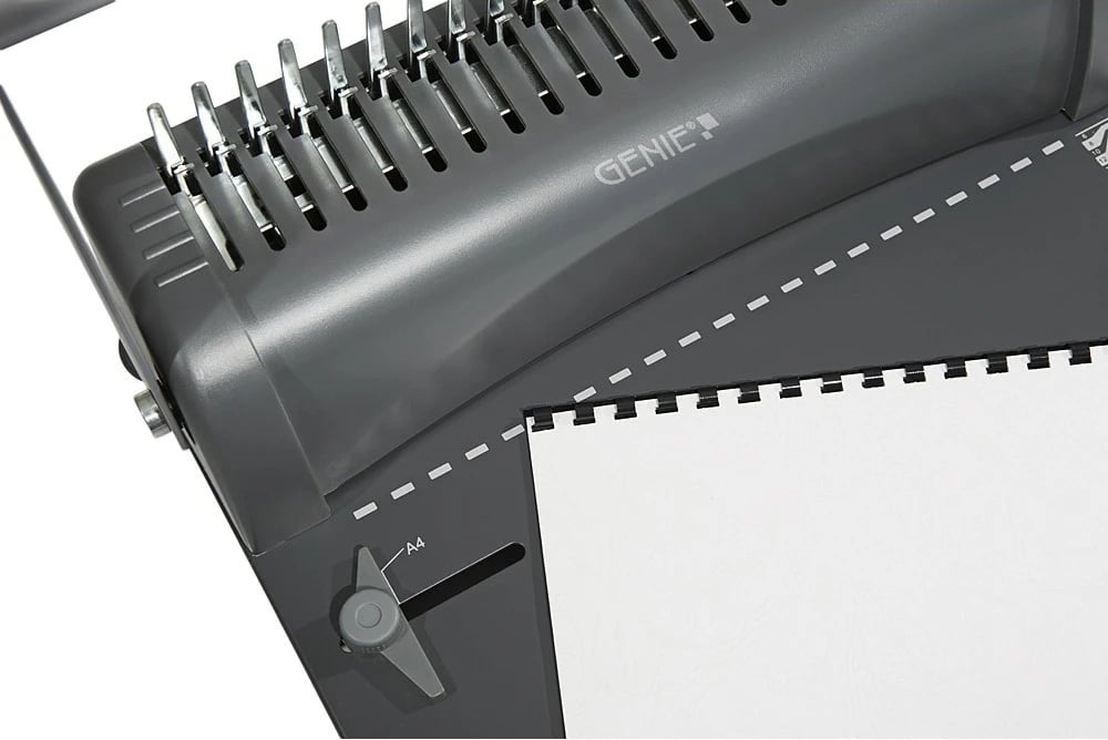 Lidhëse manuale dokumentesh GENIE CB 850, 350 fletë, e zezë