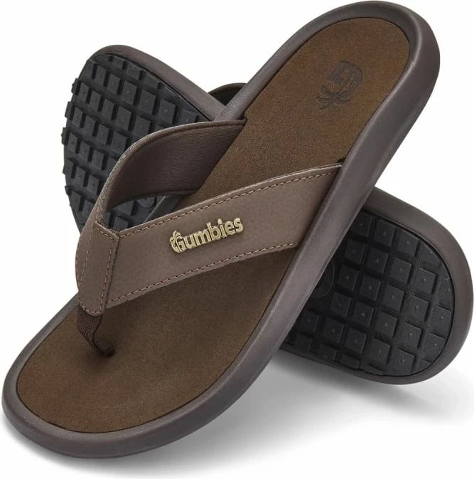 Papuqe për meshkuj Gumbies, kafe