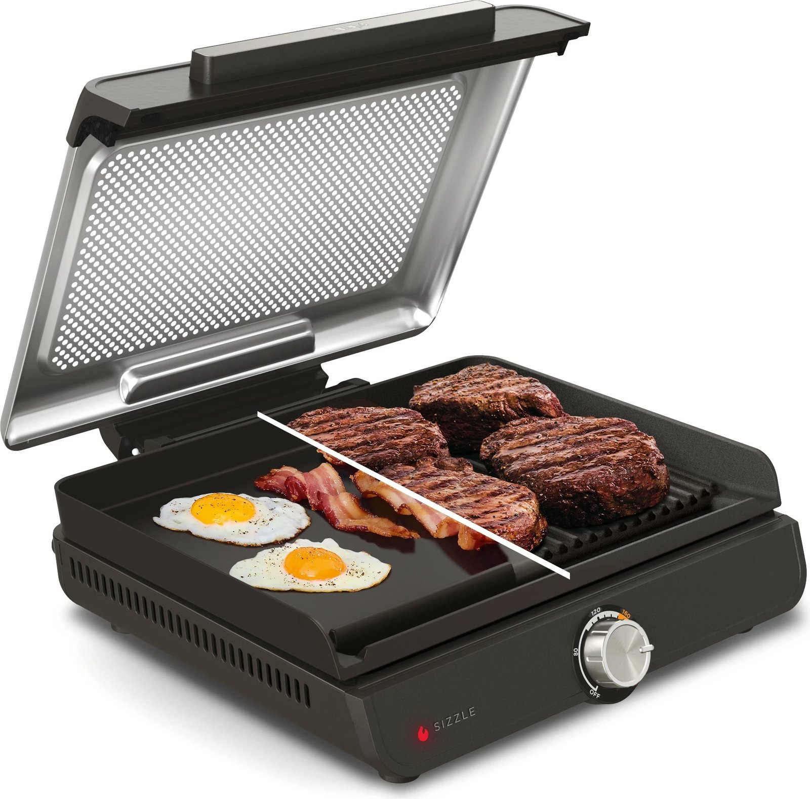 Grill Ninja GR101EU, Alumini, Çelik inox, i zi Grill Ninja GR101EU, Alumini, Çelik inox, i zi