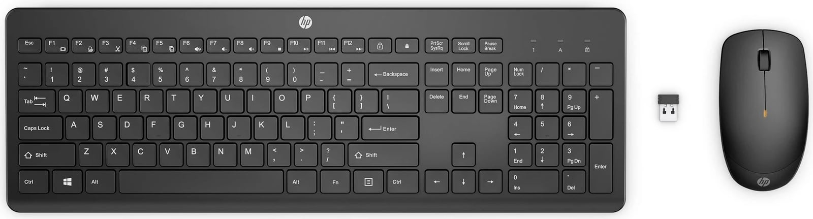 Set maus dhe tastierë pa tela HP 235, i zi