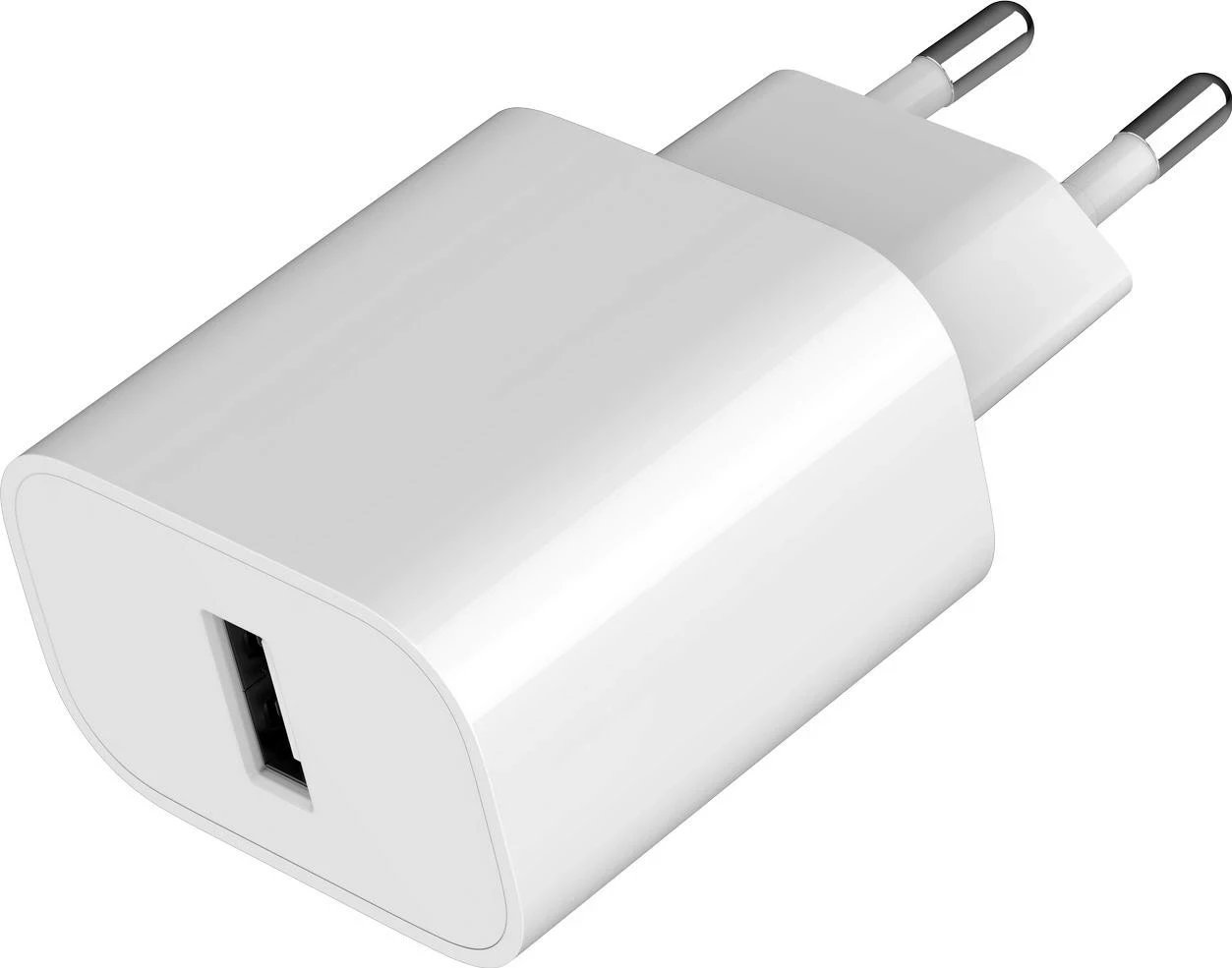 Karikues Gembird USB-A, 5V 2.4A, i bardhë