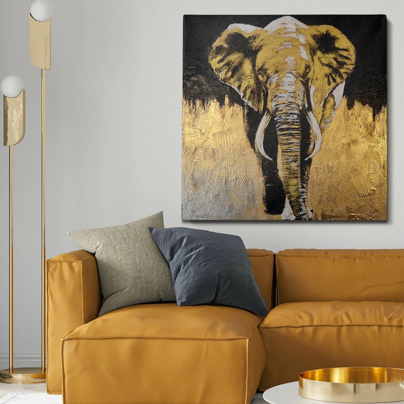 Pikturë dekorative me vaj, shumëngjyrëshe, Wallity, OPG2125740134, 50x50cm