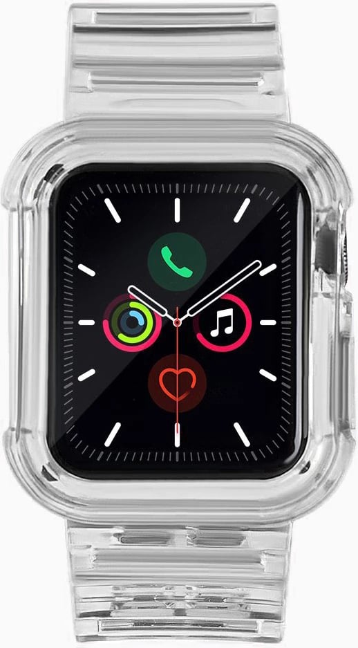 Rrip dhe mbështjellës Hurtel për Apple Watch 4/5/6/SE 40mm, i zi