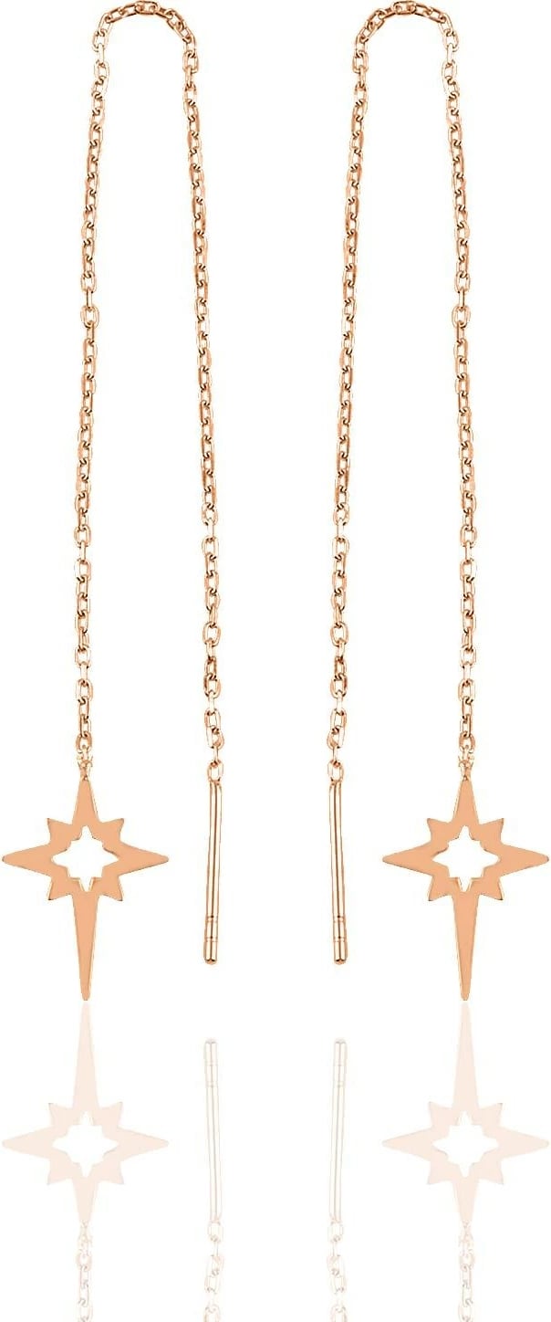 Vathë argjendi, ngjyrë rozë gold, Jumeon, 10607ROS