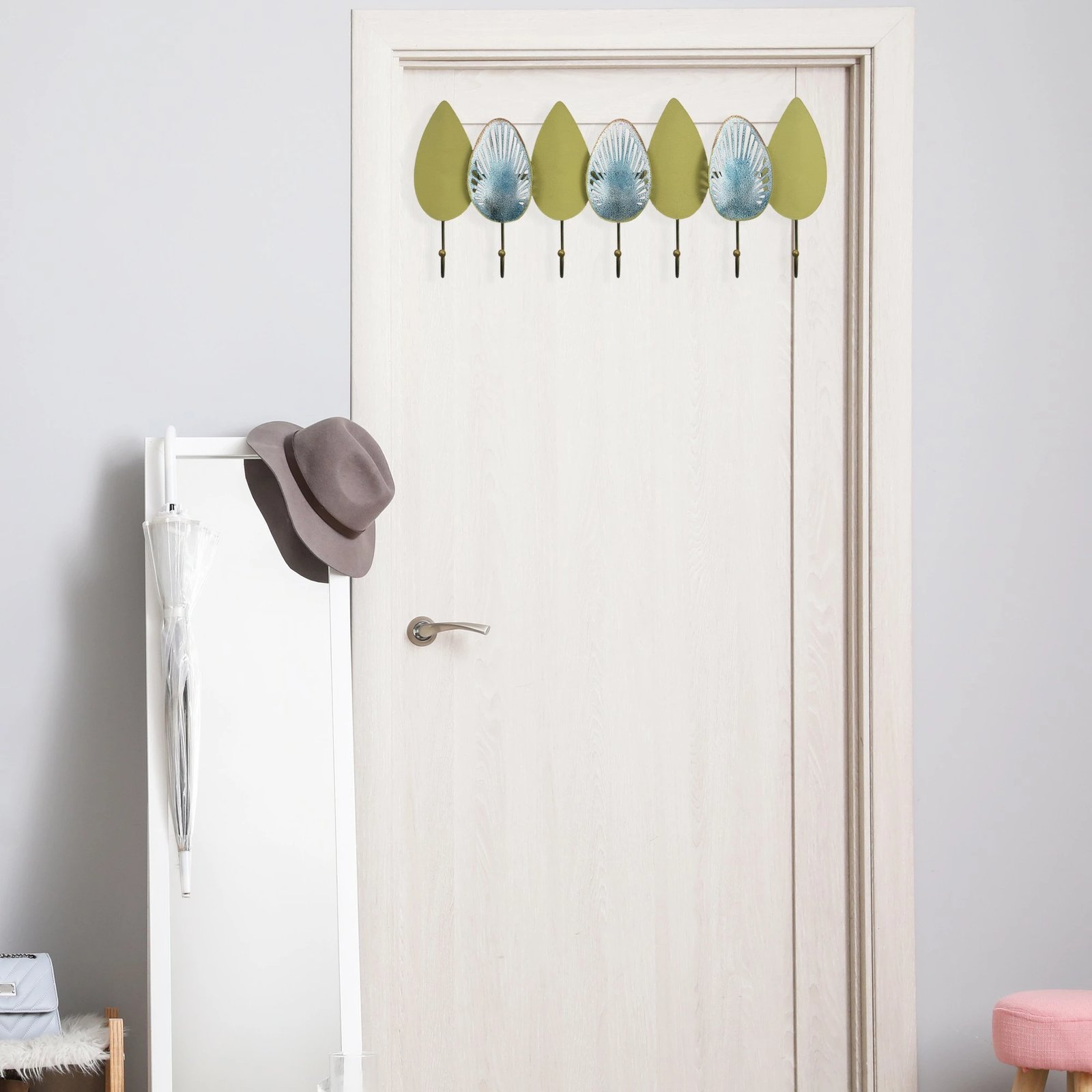 Varëse muri metalike, shumëngjyrëshe, Wallity Gonca, 58.5x22.5cm