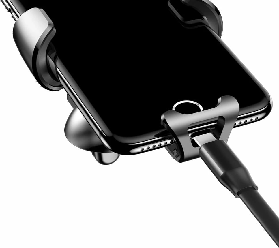 Mbajtës graviteti për celular Baseus SUYL-01, për grilë ventilimi, i zi