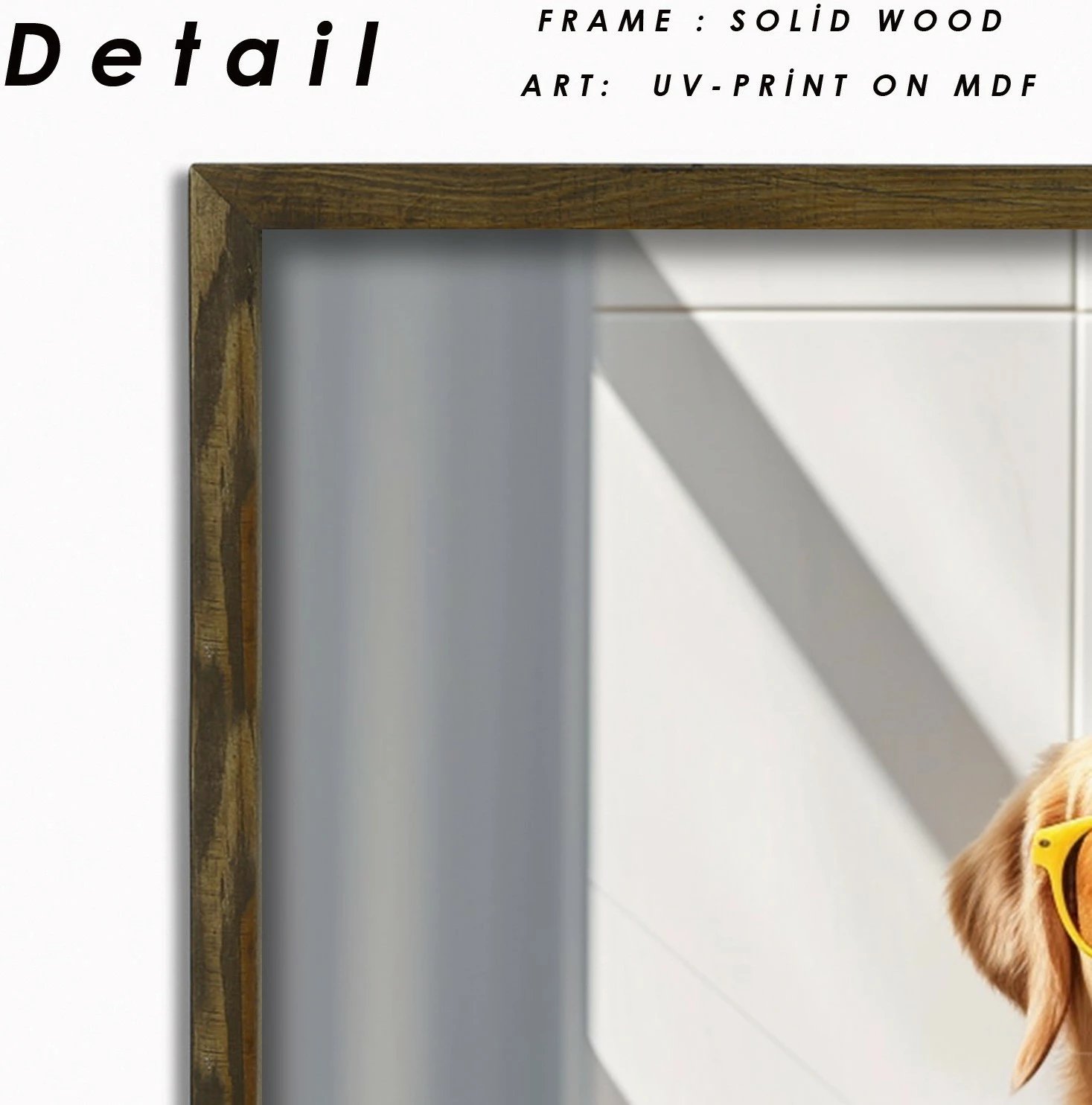 Pikturë dekorative me kornizë MDF, shumëngjyrëshe, AI041