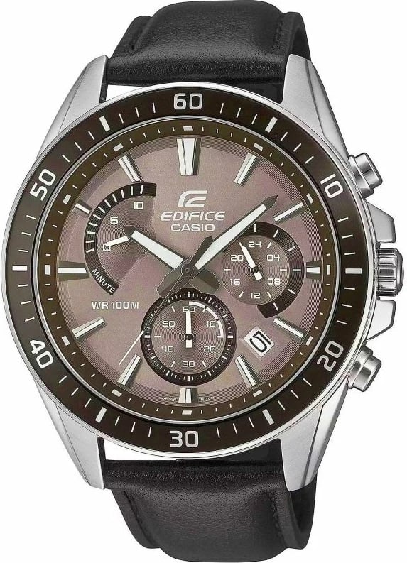 Orë dore për meshkuj Casio, e zezë