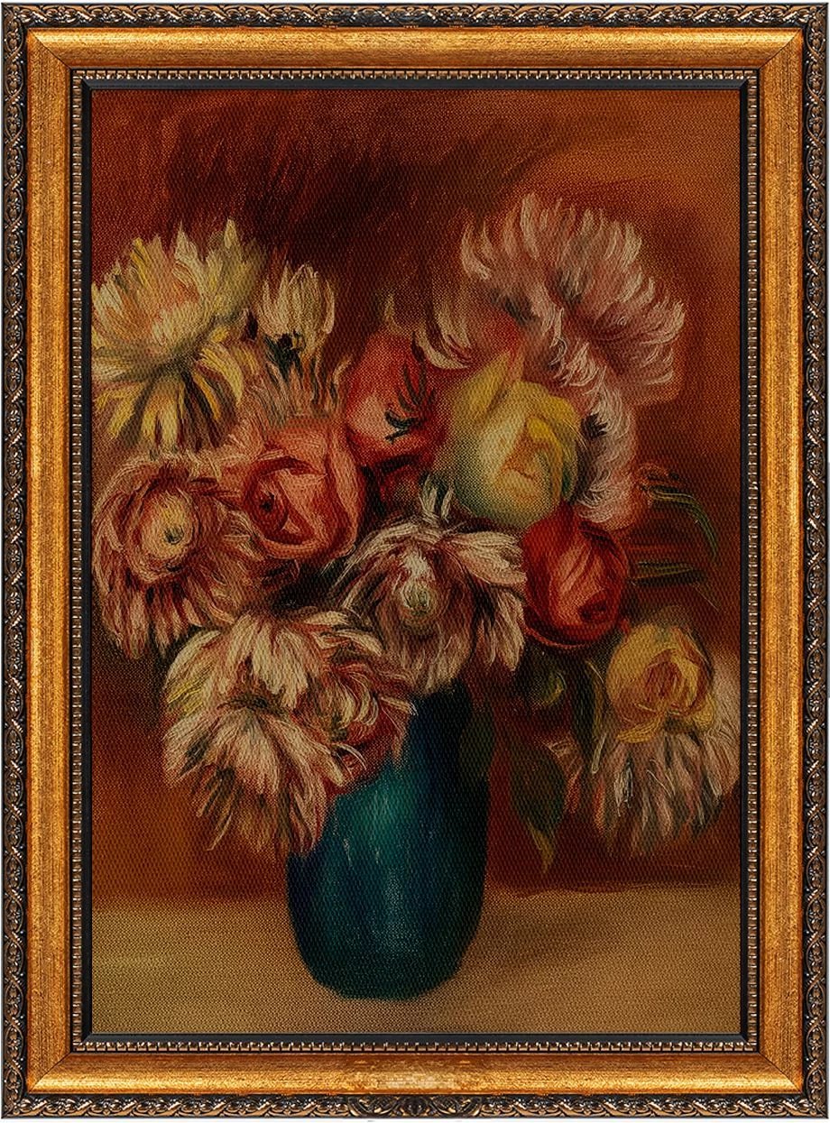 Pikturë dekorative me kornizë, shumëngjyrëshe, Wallity, ATCRCVCNVSMDL9, 40x60cm