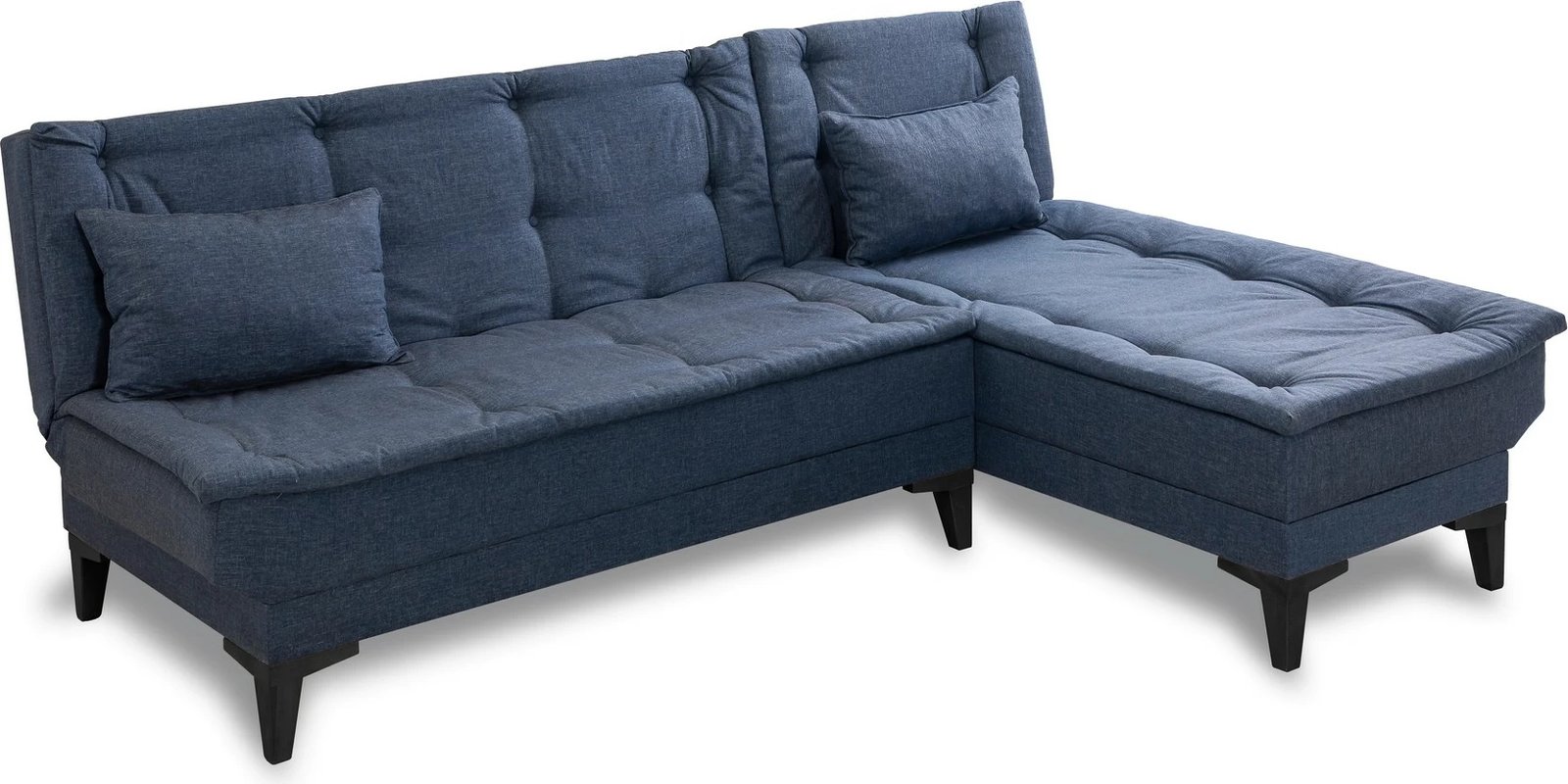 Kënd-sofë krevati Atelier del Sofa, Santo-S, ngjyrë blu e errët