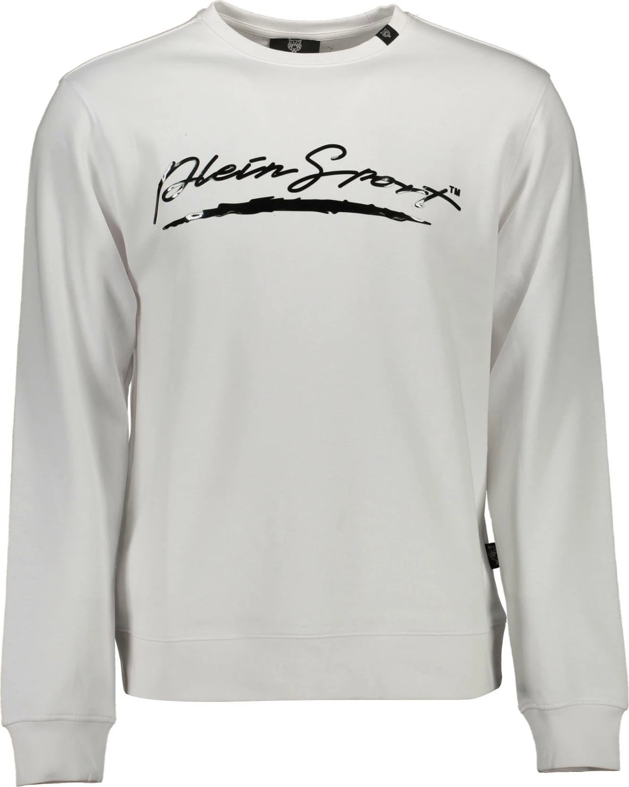 Duks për meshkuj PLEIN SPORT zip-up, i bardhë