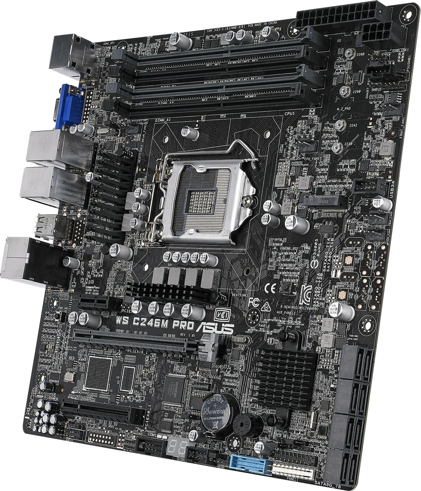 Pllakë amë ASUS WS C246M PRO, Socket LGA 1151, micro ATX