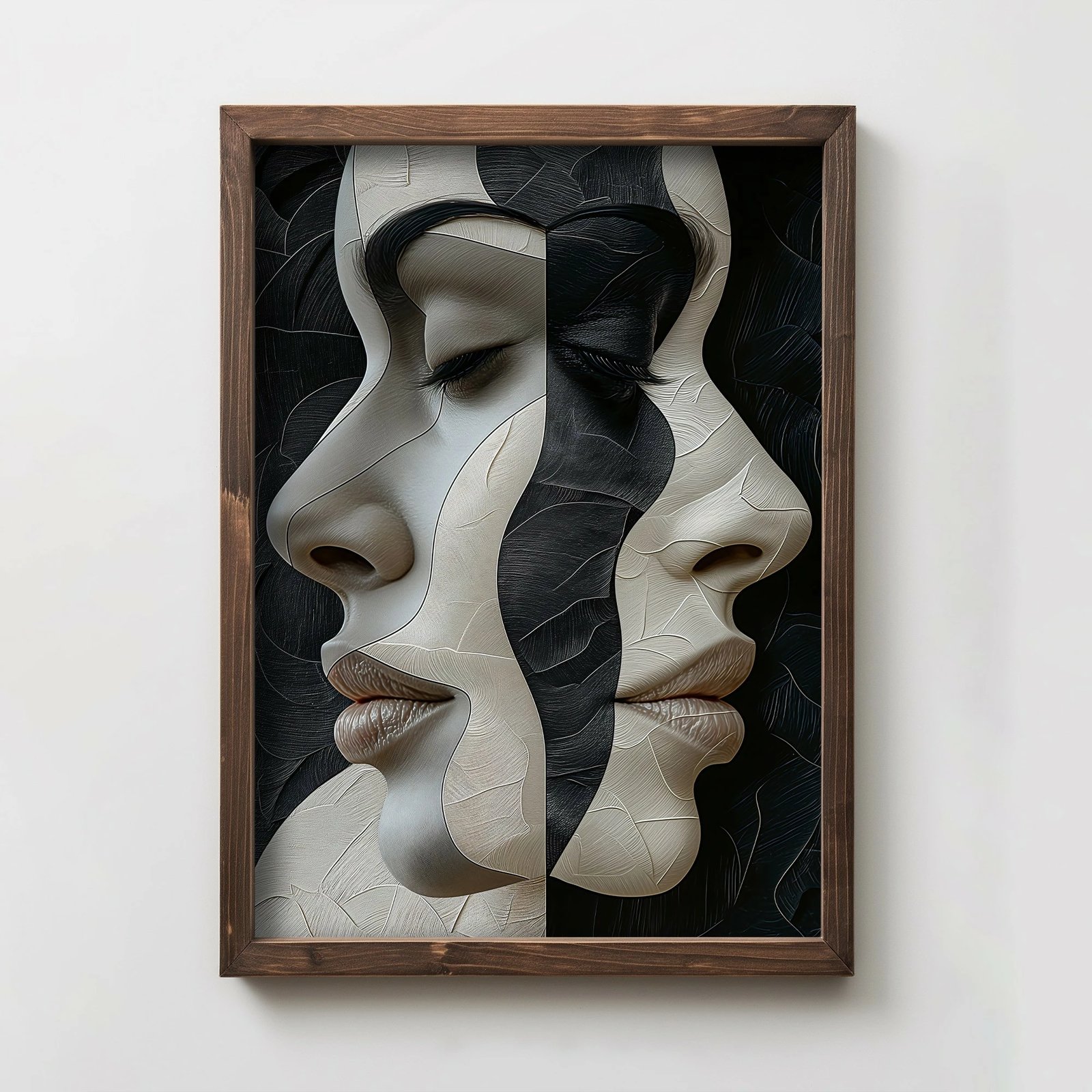 Pikturë dekorative me kornizë MDF, Wallity, TUN078-XL, shumëngjyrëshe, 50x70x3.5cm