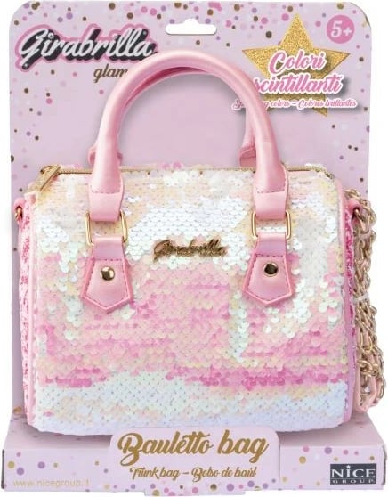 Çantë shpatulle Nice Girabrilla Dolce Bag Box, për vajza, Rozë