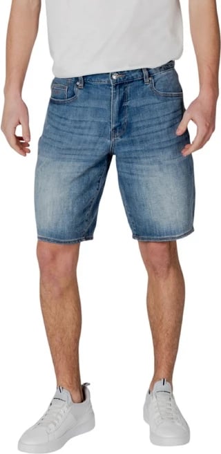 Shorce Armani Exchange për meshkuj, blu