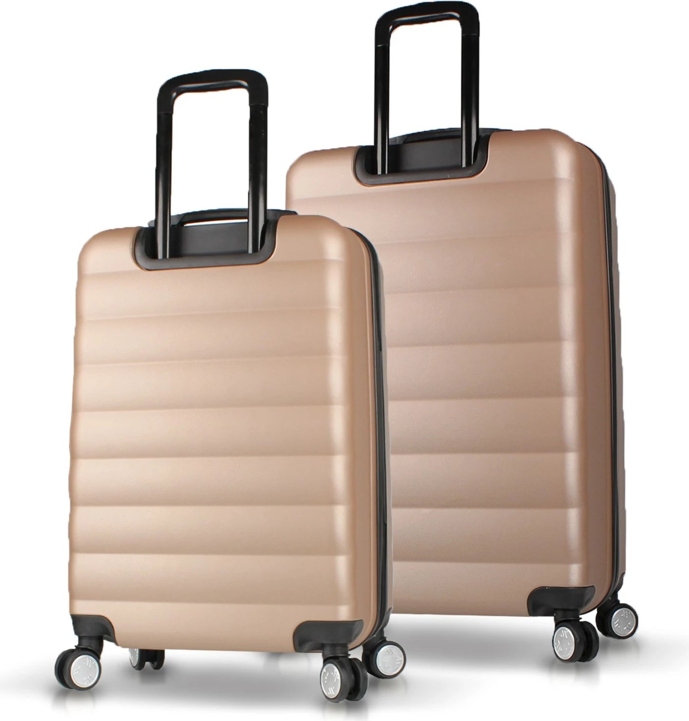 Set valixhesh (2 copë), Zoozie Bags, 6629, ngjyrë ari