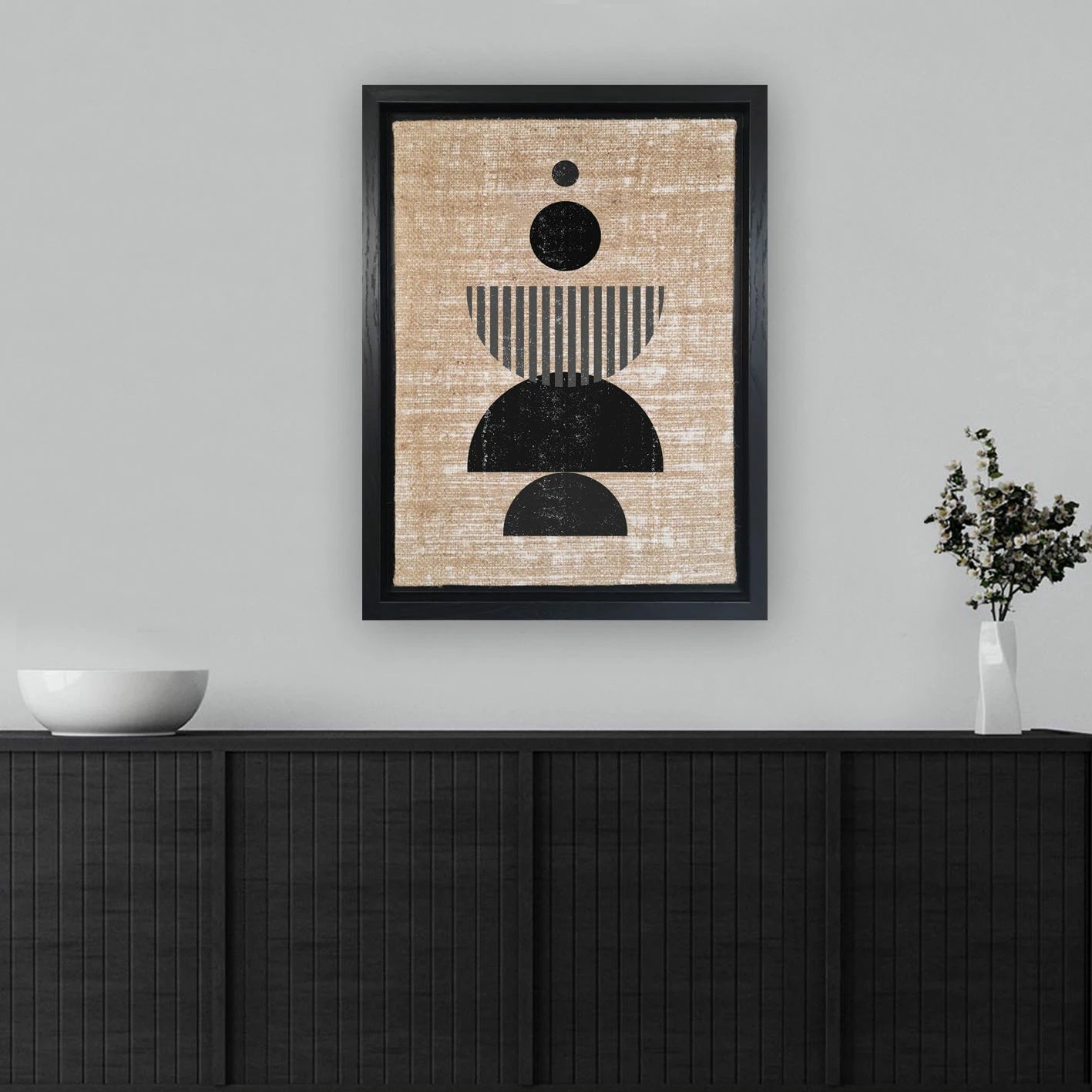 Pikturë dekorative në kanavacë, shumëngjyrëshe, Wallity LSJ81804047910 - 4666, 46x66cm