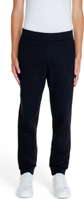 Pantallona meshkuj Armani Exchange, të zeza