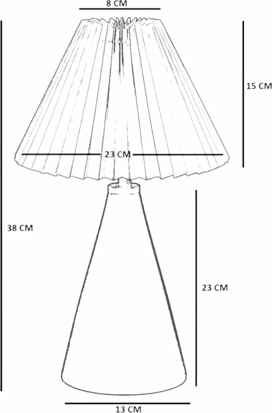 Llambë tavoline Opviq, 8899-7, dru, krem, ari, lisi