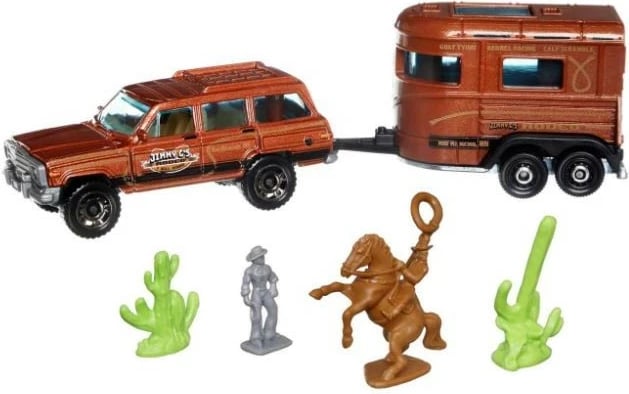Set lodrash Matchbox Mattel H1235 Hitch & Haul, multikolor