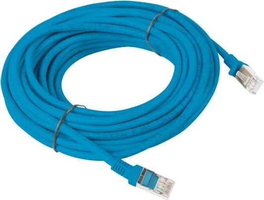 Kabllo rrjeti Lanberg, kat.5, 10m, e kaltër 
