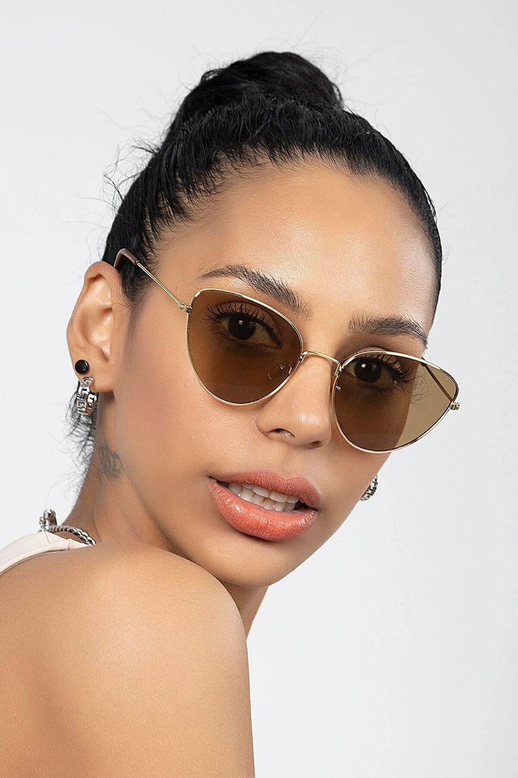 Syze dielli për gra, Jumeon, ngjyrë ari dhe kafe, Pl22Kg009R003