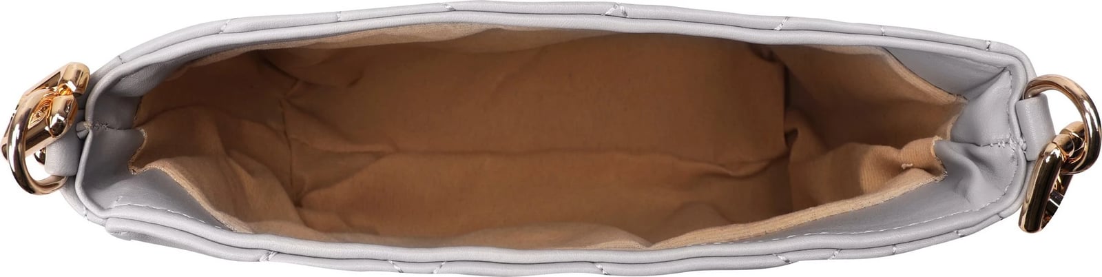 Çantë krahu Lucky Bees, ngjyrë gri, 21x5x18cm