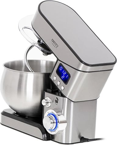 Mikser planetar me LCD, Camry, CR 4223, 5 L, 2000 W, argjendtë