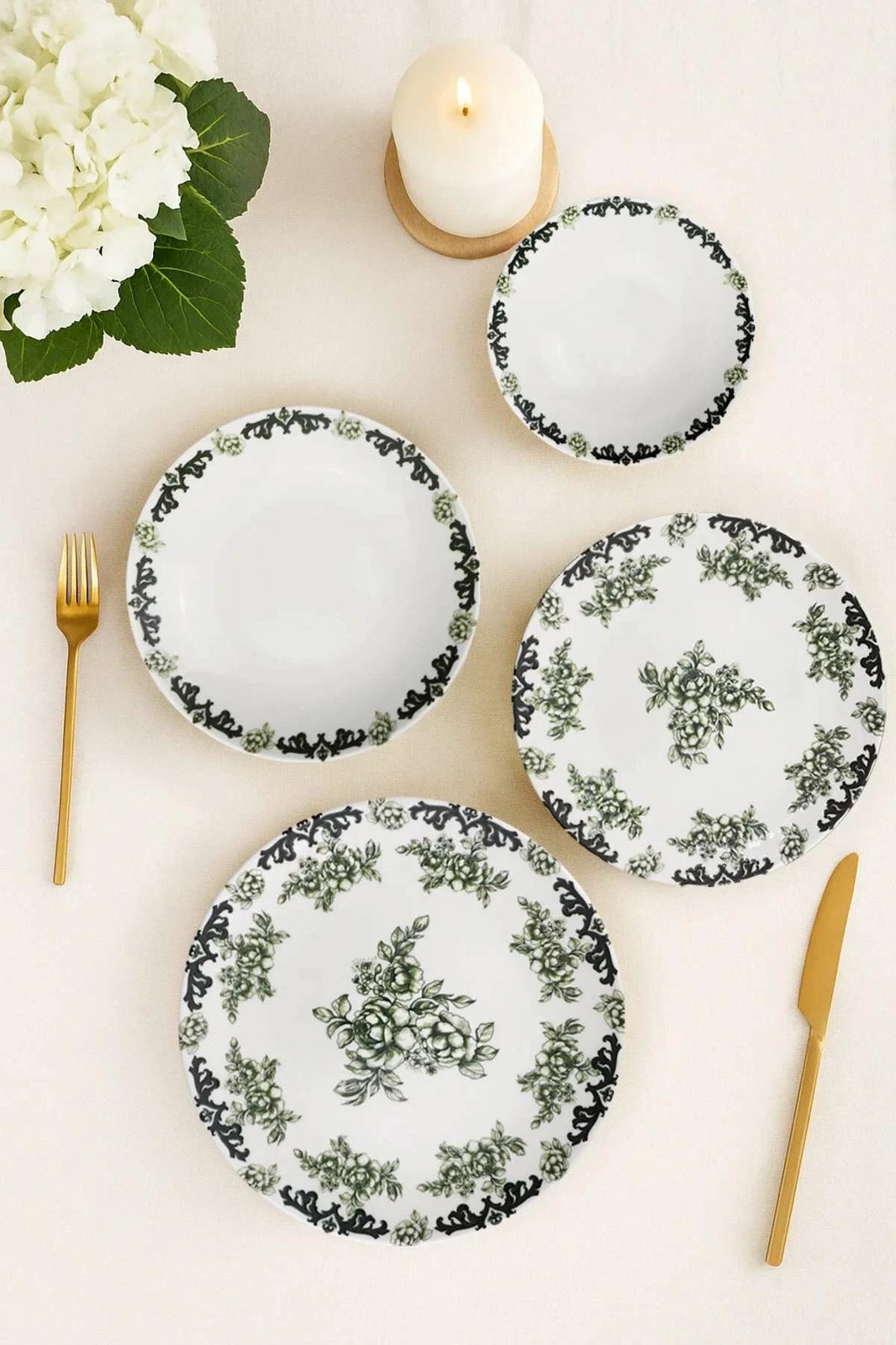 Set enësh për drekë (24 copë), Hermia Concept, MCH0011192