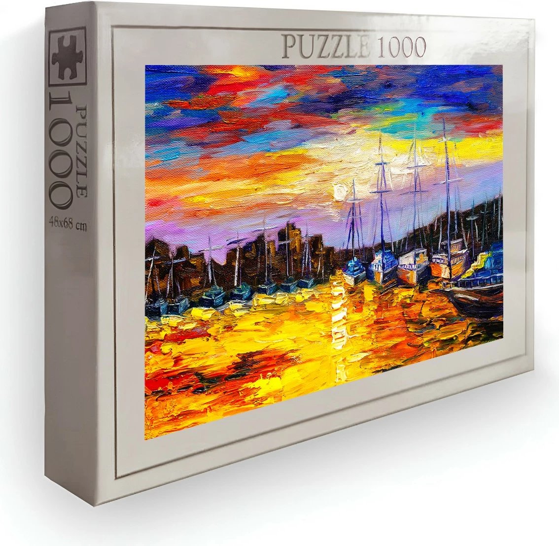 Puzzle 1000 copë, shumëngjyrësh, Evila Originals, PZL_0144_1000