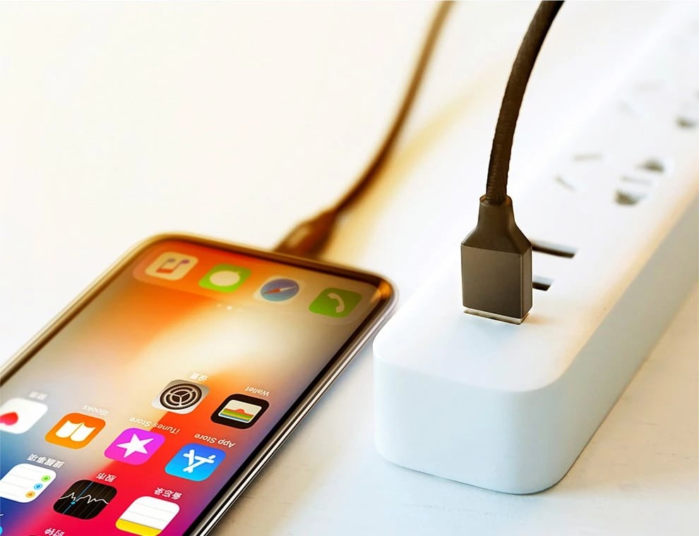 Kabllo Baseus Yiven, USB në Lightning, 1.8m, e zezë