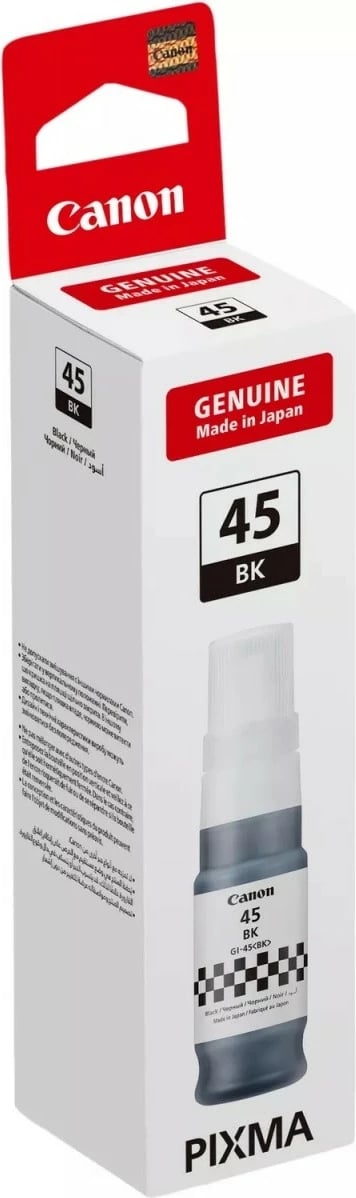 Bojë printeri Canon GI-45, 6288C001, për MAXIFY GX1040/GX2040, e zezë